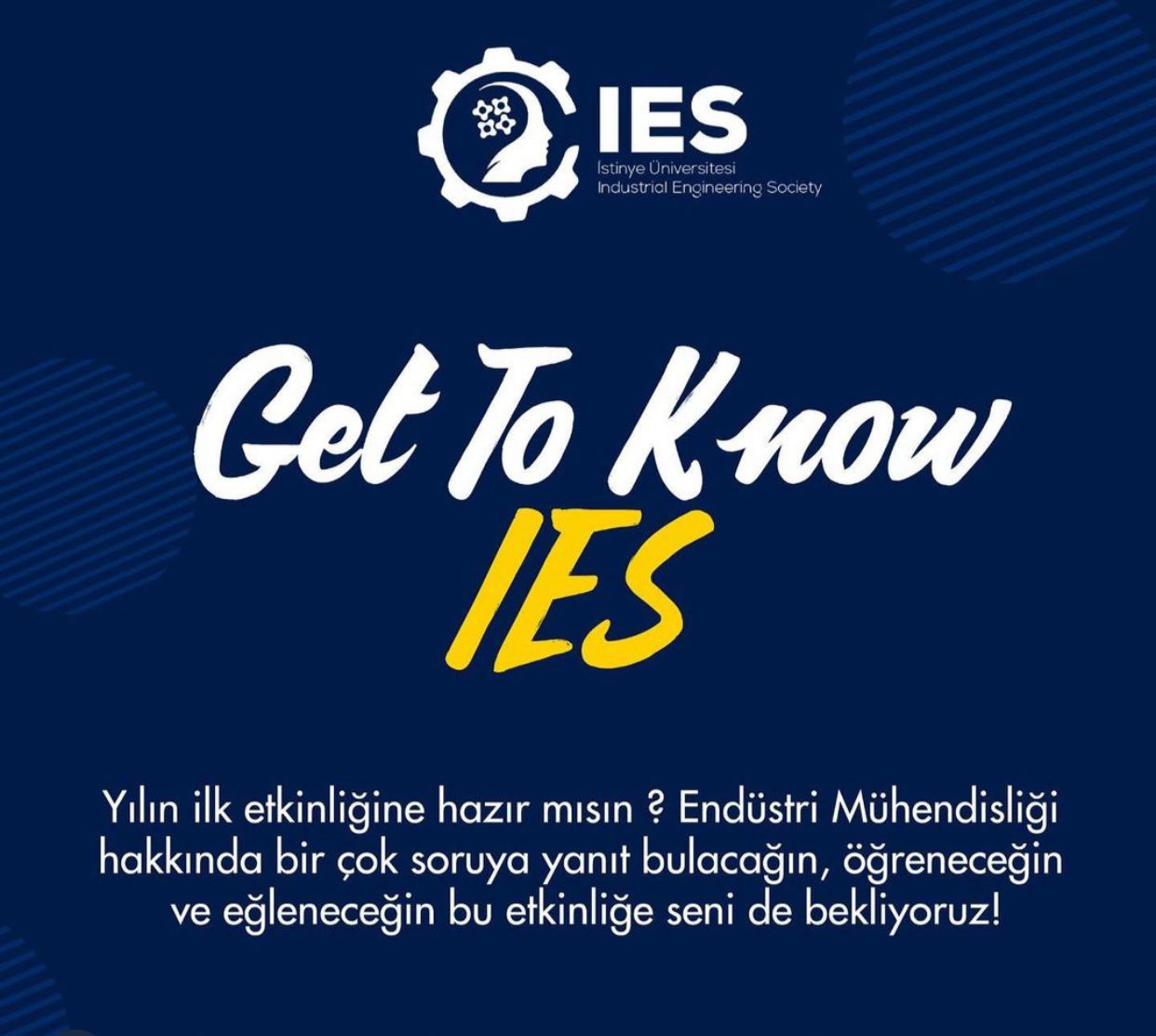 Get To Know Ies!